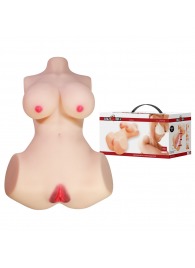 Мастурбатор-торс Aveline с 2 любовными тоннелями - Baile - в Рубцовске купить с доставкой