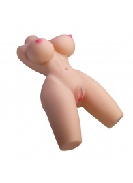 Телесный мастурбатор-торс Lily - Baile - в Рубцовске купить с доставкой