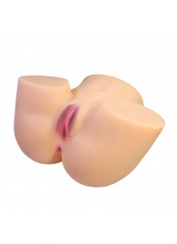 Телесный мастурбатор Liora с 2 любовными тоннелями - Baile - в Рубцовске купить с доставкой