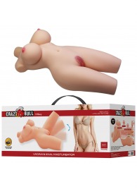 Телесный мастурбатор-торс Tiffany - Baile - в Рубцовске купить с доставкой