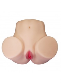 Телесный мастурбатор Julia с 2 любовными каналами - Baile - в Рубцовске купить с доставкой