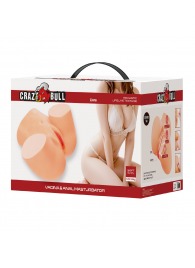 Телесный мастурбатор Liora с вибрацией - Baile - в Рубцовске купить с доставкой