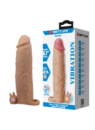 Телесная насадка на пенис Xerxes - 22 см. - Baile - в Рубцовске купить с доставкой