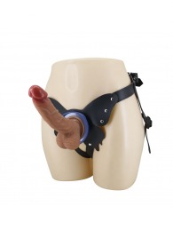 Поясной страпон Wells: трусики в форме бабочки и фаллоимитатор-насадка - Baile - купить с доставкой в Рубцовске