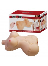 Телесный мастурбатор-торс Diana - Baile - в Рубцовске купить с доставкой