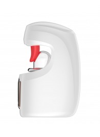 Белый мастурбатор с язычком и возвратно-поступательными движениями - Secwell - в Рубцовске купить с доставкой