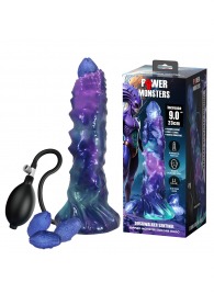 Фиолетовый яйцеродящий фаллоимитатор Duskwalker Sentinal на присоске - 22,4 см. - Baile - купить с доставкой в Рубцовске