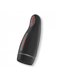 Черный автоматический мастурбатор с управлением через приложение - Oninder - в Рубцовске купить с доставкой