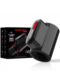 Черный автоматический мастурбатор с режимами поступательных движений и ротации - JAMYJOB - в Рубцовске купить с доставкой