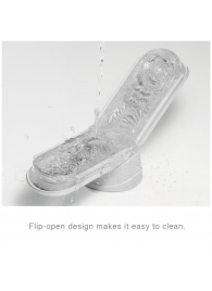 Белый мастурбатор FLIP 0 (ZERO) - Tenga - в Рубцовске купить с доставкой