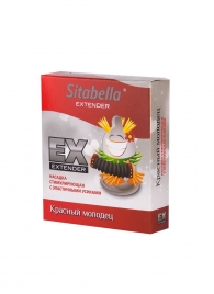 Стимулирующая насадка Sitabella Extender  Красный молодец - Sitabella - купить с доставкой в Рубцовске
