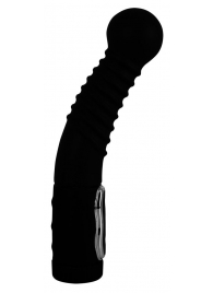 Чёрный стимулятор простаты с ротацией Prostate Twister - 20 см. - Orion - в Рубцовске купить с доставкой