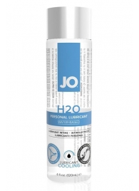 Охлаждающий лубрикант на водной основе JO Personal Lubricant H2O COOLING - 120 мл. - System JO - купить с доставкой в Рубцовске