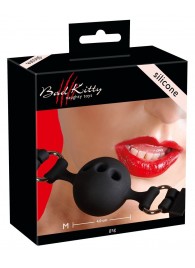 Средний силиконовый кляп-шар на регулируемых ремешках - Orion - купить с доставкой в Рубцовске