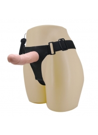 Реалистичный страпон-фаллоимитатор на трусиках Ultra Passionate Harness - 15 см. - Baile - купить с доставкой в Рубцовске