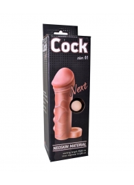 Фаллоудлинитель с кольцом COCK size M - 15 см. - LOVETOY (А-Полимер) - в Рубцовске купить с доставкой