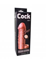 Фаллоудлинитель с кольцом COCK size L - 16,5 см. - LOVETOY (А-Полимер) - в Рубцовске купить с доставкой