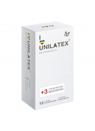 Разноцветные ароматизированные презервативы Unilatex Multifruit  - 12 шт. + 3 шт. в подарок - Unilatex - купить с доставкой в Рубцовске
