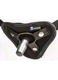 Вибрострапон с двумя насадками UniStrap - 18 и 18 см. - LOVETOY (А-Полимер) - купить с доставкой в Рубцовске