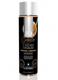 Лубрикант с ароматом крем-брюле JO GELATO CREME BRULEE - 120 мл. - System JO - купить с доставкой в Рубцовске