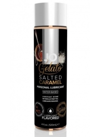 Лубрикант с ароматом солёной карамели JO GELATO SALTED CARAMEL - 120 мл. - System JO - купить с доставкой в Рубцовске