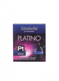 Стимулирующая насадка с усиками и шипиками Platino  Ураган - Sitabella - купить с доставкой в Рубцовске