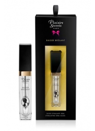 Стимулирующий блеск для губ Baiser Brulant Gloss Plaisirs Secrets - 7 мл. - Plaisir Secret - купить с доставкой в Рубцовске