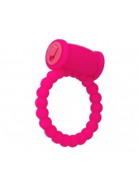Розовое виброкольцо на пенис A-toys из силикона - A-toys - в Рубцовске купить с доставкой