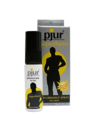 Пролонгирующий мужской спрей pjur SUPERHERO spray - 20 мл. - Pjur - купить с доставкой в Рубцовске