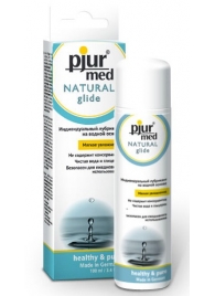 Нейтральный лубрикант на водной основе pjur MED Natural glide - 100 мл. - Pjur - купить с доставкой в Рубцовске