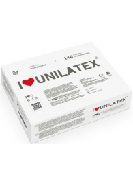 Ультратонкие презервативы Unilatex Ultra Thin - 144 шт. - Unilatex - купить с доставкой в Рубцовске