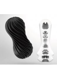 Мастурбатор FLEX Rocky Black с плотным рельефом - Tenga - в Рубцовске купить с доставкой