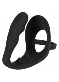 Эрекционное кольцо с подхватом мошонки и анальным отростком для воздействия на простату - Orion - в Рубцовске купить с доставкой