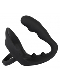 Эрекционное кольцо с подхватом мошонки и анальным отростком для воздействия на простату - Orion - в Рубцовске купить с доставкой