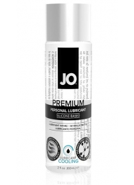 Охлаждающий лубрикант на силиконовой основе JO Personal Premium Lubricant Cooling - 60 мл. - System JO - купить с доставкой в Рубцовске