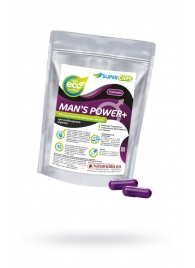 Капсулы для мужчин Man s Power+ с гранулированным семенем - 2 капсулы (0,35 гр.) - SuperCaps - купить с доставкой в Рубцовске