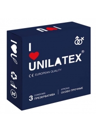 Ультрапрочные презервативы Unilatex Extra Strong - 3 шт. - Unilatex - купить с доставкой в Рубцовске