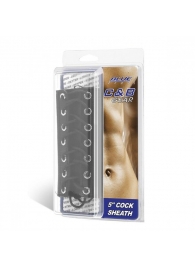 Сбруя на член на шнуровке 5  Cock Sheath - BlueLine - купить с доставкой в Рубцовске