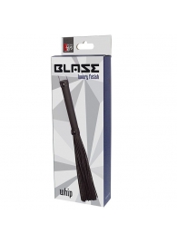 Чёрная плеть BLAZE WHIP BLACK - Dream Toys - купить с доставкой в Рубцовске