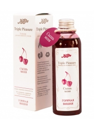 Эликсир Triple Pleasure  Горячая вишня  - 130 гр. - JULEJU - купить с доставкой в Рубцовске