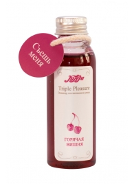Эликсир Triple Pleasure  Горячая вишня  - 65 гр. - JULEJU - купить с доставкой в Рубцовске