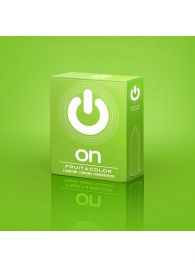 Цветные ароматизированные презервативы ON) Fruit   Color - 3 шт. - ON) - купить с доставкой в Рубцовске