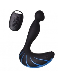 Чёрно-синий массажер простаты Erotist Third - Erotist Adult Toys - в Рубцовске купить с доставкой