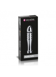 Ребристый фаллоимитатор для электростимуляции Funky Fella Rill Dildo - 13 см. - MyStim - купить с доставкой в Рубцовске