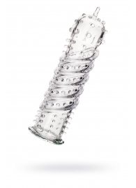 Прозрачная насадка на пенис TOYFA A-Toys - 15,5 см. - A-toys - в Рубцовске купить с доставкой