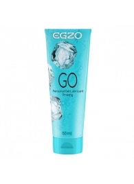 Пролонгирующий лубрикант на водной основе Egzo Go - 50 мл. - EGZO - купить с доставкой в Рубцовске