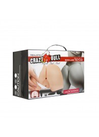Вагина и попка с вибрацией CRAZY BULL - Baile - в Рубцовске купить с доставкой