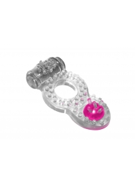 Прозрачное эрекционное кольцо Rings Ringer - Lola Games - в Рубцовске купить с доставкой