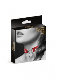 Красный чокер с замком в форме сердца - Bijoux Pour Toi - купить с доставкой в Рубцовске