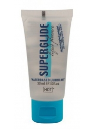 Гель-смазка на водной основе для чувствительной кожи Superglide - 30 мл. - HOT - купить с доставкой в Рубцовске